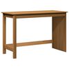 vidaXL Scrivania Marrone miele 112 x 50 x 75 cm Legno di Pino Massello