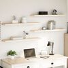 vidaXL Mensole Pensili 4 pz 110x23,5x4 cm in Truciolato