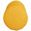 vidaXL Cuscini a rullo 2 pcs Giallo Chiaro &Oslash; 15 x 40 cm