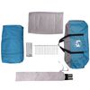 vidaXL Tenda Capanna con tetto Blu 400 x 350 x 212 cm
