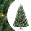 vidaXL Albero di Natale Artificiale con Rami Pieghevoli Verde 150 cm