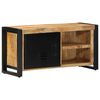 vidaXL Mobile Porta TV 80x30x40 cm in Legno Massello di Mango Grezzo