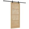 vidaXL Porta scorrevole ORKDAL Naturale 86 x 211 cm