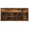 vidaXL Scarpiera Rovere Fumo 102x30,5x45 cm in Legno Multistrato