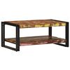 vidaXL Tavolino Salotto Multicolore 90x50x38cm Legno Massello Recupero