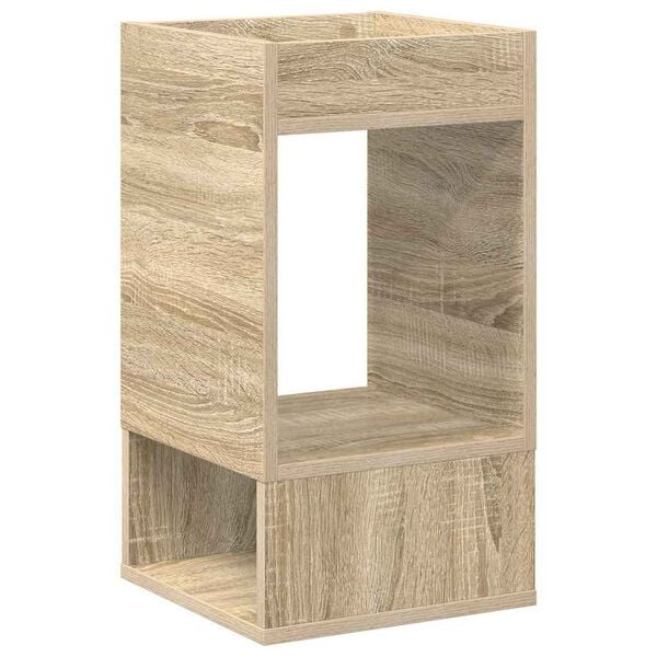 vidaXL Tavolino Rovere Sonoma 30 x 30 x 56 cm Legno multistrato