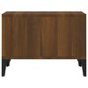 vidaXL Tavolino da Salotto Rovere Marrone 60x50x36,5 cm in Multistrato