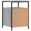 vidaXL Comodini 2 pz Grigio Sonoma 44x45x60 cm in Legno Multistrato