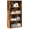 vidaXL Libreria Legno Antico 80x30x152 cm in Legno Multistrato
