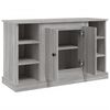 vidaXL Credenza Grigio Sonoma 100x35,5x60 cm in Legno Multistrato