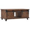 vidaXL Tavolino da Salotto in Legno di Abete 91x51x38cm Marrone