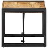 vidaXL Tavolino da Salotto 40x40x35 cm Legno Massello di Mango Grezzo
