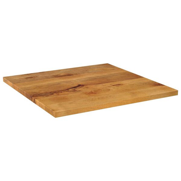 vidaXL Piano per Tavolo 70x70x2,5 cm Quadrato Legno Massello di Pino