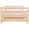vidaXL Divano Letto con Letto Estraibile 90x200cm Legno Massello Pino