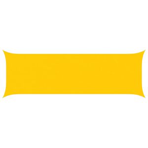 vidaXL Vela da ombra solare Giallo 6 x 2 m 100% Poliestere Oxford