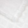 vidaXL Coperte da Pile 6 pcs Bianco 270 x 240 cm Panno
