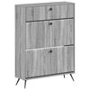vidaXL Mobile per scarpe BREDA 78 x 24 x 103 cm Legno ingegnerizzato