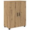 vidaXL Mobile da Bagno Rovere artigianale 60 x 35 x 80 cm