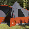 vidaXL Tenda Teepee con tetto Grigio e arancione 720 x 465 x 295 cm