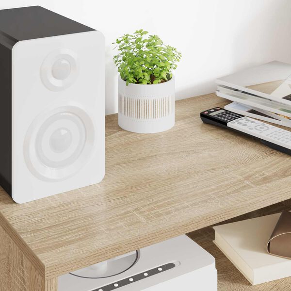 vidaXL Mobile TV Rovere Sonoma 60 x 35 x 40 cm Legno multistrato