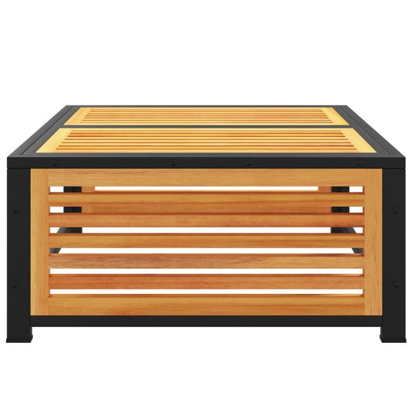 vidaXL Tavolo da Giardino 68x68x30 cm in Legno Massello di Acacia
