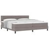 vidaXL Letto a molle con cuscino Talpa 200 x 200 cm Tessuto