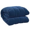 vidaXL Coperta Ponderata Blu 150x200 cm 7 kg Tessuto