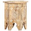 vidaXL Tavolino da Salotto Dipinto a Mano 38x33x42cm Massello di Mango