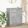 vidaXL Credenza con Cassetto Grigio Cemento 71x35x84 cm in Truciolato
