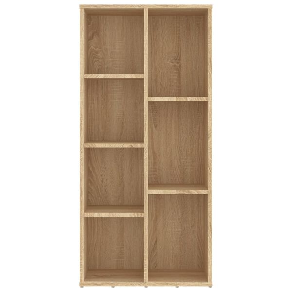 vidaXL Libreria Rovere Sonoma 50x25x106 cm in Legno Multistrato