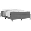 vidaXL Struttura del letto Grigio chiaro 140 x 190 cm Tessuto