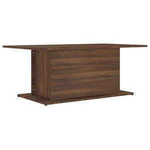 vidaXL Tavolino da Salotto Rovere Marrone 102x55,5x40 cm in Truciolato