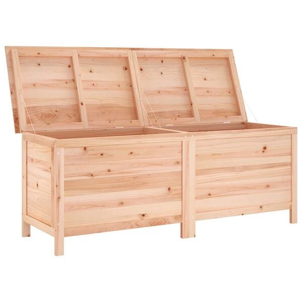 vidaXL Contenitore da Giardino 150x50x56,5 cm Legno Massello di Abete
