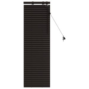 vidaXL Tenda Veneziana Marrone Scuro 40 x 130 cm 35 mm