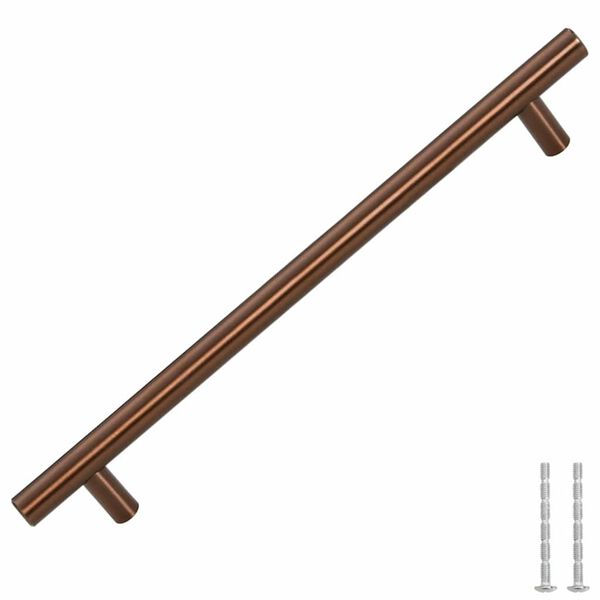 vidaXL Maniglie per Mobili 5pz Bronzo 192mm in Acciaio Inox