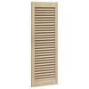 vidaXL Porta per Armadio Naturale 110 x 2,1 x 39,5 cm Pino massello