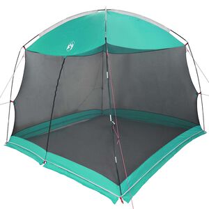 vidaXL Tende con tetto verde mare 320 x 320 x 218 cm Poliestere