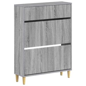 vidaXL Mobile per scarpe ARNHEM 78 x 24 x 103 cm Legno ingegnerizzato