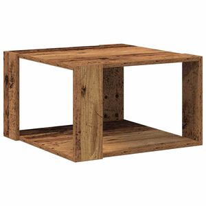 vidaXL Tavolino da salotto Legno vecchio 51,5 x 51,5 x 30 cm