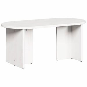 vidaXL Tavolino da salotto Bianco 80 x 39,5 x 35 cm