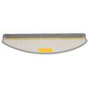 vidaXL Tappetini per scale 20 pz 65x21x4 cm Grigio Semicircolari Grandi