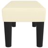 vidaXL Panca Crema 70x30x30 cm in Similpelle
