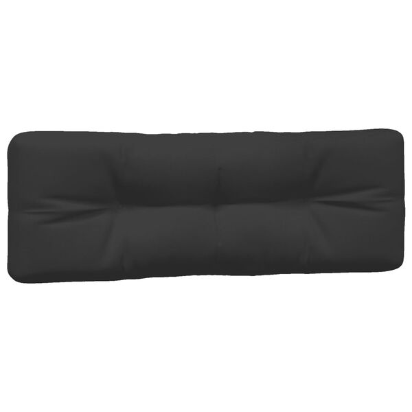 vidaXL Cuscini per Pallet 7 pz Neri in Tessuto Oxford