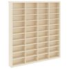 vidaXL Vetrina a muro A parete Beige 40 x 4,5 x 43 cm