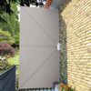 vidaXL Tenda Laterale per Terrazza Pieghevole Crema 400x200 cm