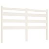 vidaXL Testiera per Letto Bianca 186x4x100cm in Legno Massello di Pino