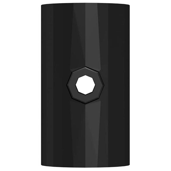 vidaXL Fermini per Tavolo da Calcio 10 pcs Nero 1,7 x 1,7 x 3,2 cm PP