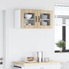 vidaXL Mobile da cucina con porta 2 pcs Rovere Sonoma 40 x 31 x 40 cm