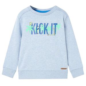 Felpa da Bambino Blu Tenue M&eacute;lange 104