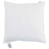 vidaXL Cuscino con cuscino 2 pcs Bianco 65 x 65 cm Piuma
